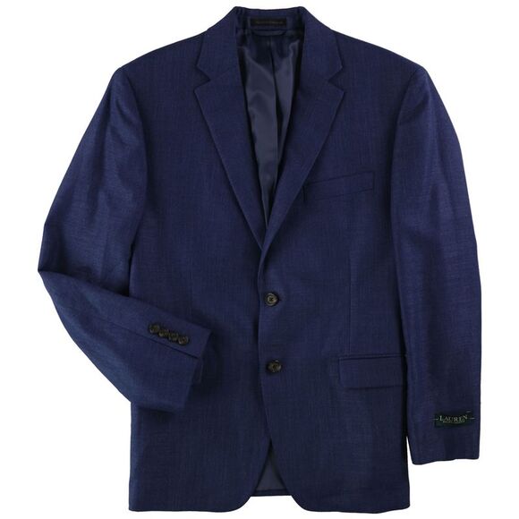 Ralph Lauren Mens Classic Two Button Blazer Jacket NWT